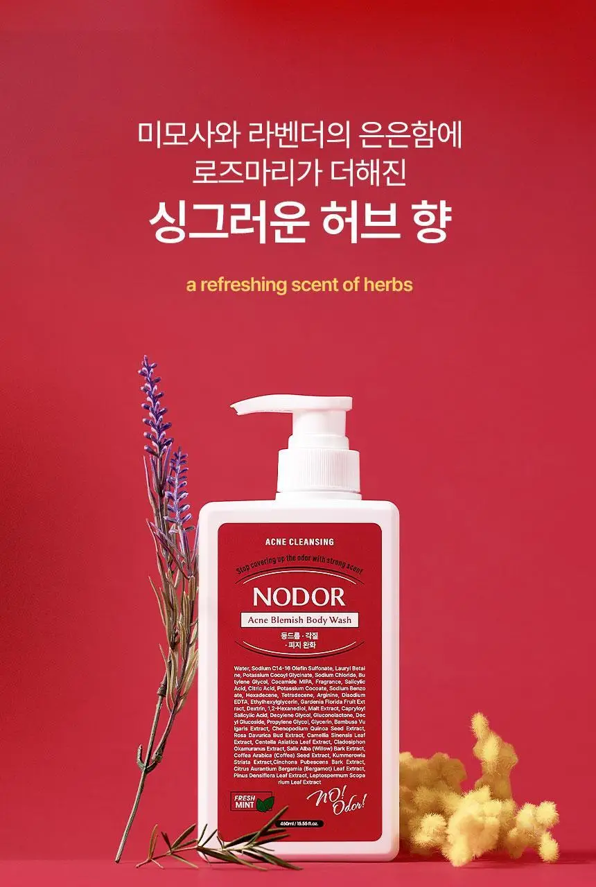 [1위 올인원 바디워시] 노도르 바디워시 460ml 3종 택 1 (올인원 / 아크네 / 모이스춰) 상세페이지 84